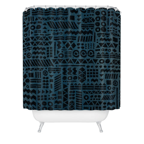 Nick Nelson Northwoods Twilight Shower Curtain