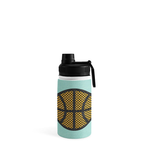 Nick Nelson Op Art Basketball Water Bottle