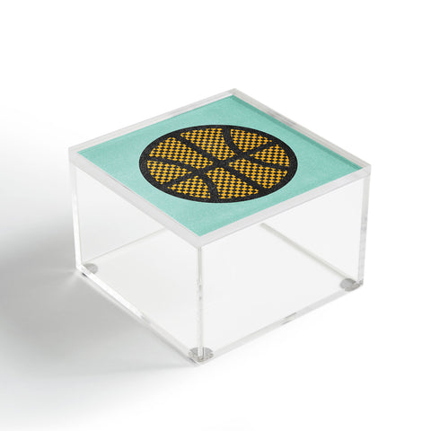 Nick Nelson Op Art Basketball Acrylic Box