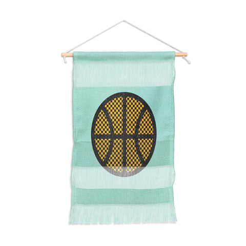 Nick Nelson Op Art Basketball Wall Hanging Portrait