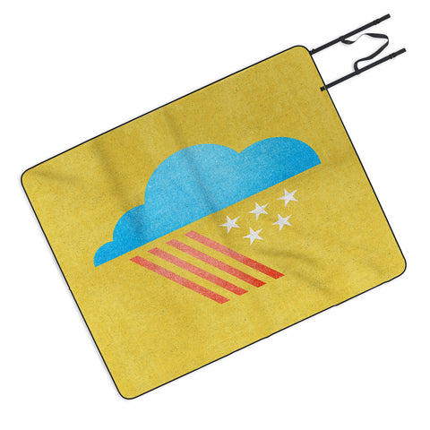 Nick Nelson Patriotic Weather Picnic Blanket