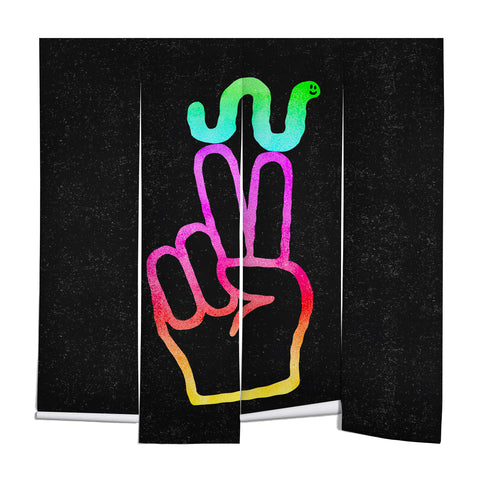 Nick Nelson Peace Worm Wall Mural