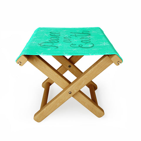 Nick Nelson Peaceful Wishes Folding Stool