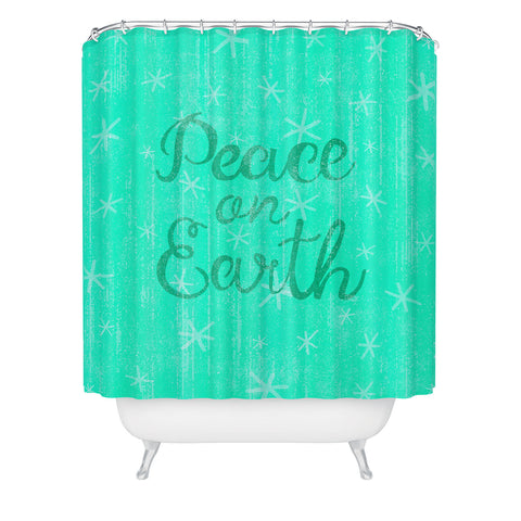 Nick Nelson Peaceful Wishes Shower Curtain