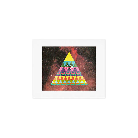 Nick Nelson Pyramid In Space Art Print