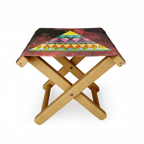 Nick Nelson Pyramid In Space Folding Stool