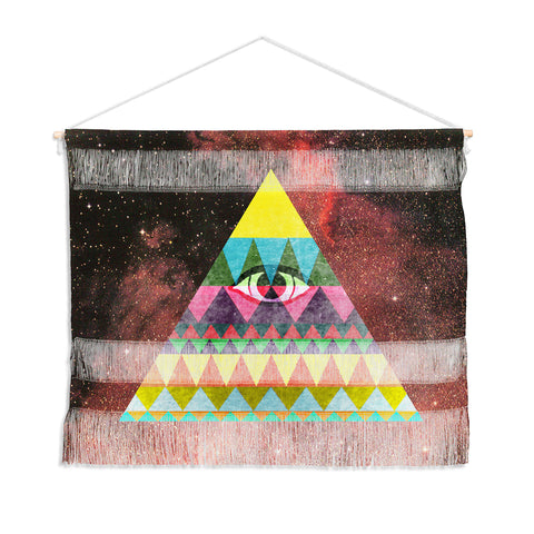 Nick Nelson Pyramid In Space Wall Hanging Landscape