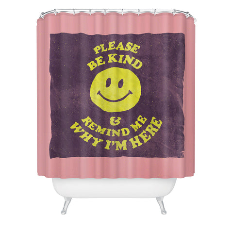 Nick Nelson Remind Me Shower Curtain