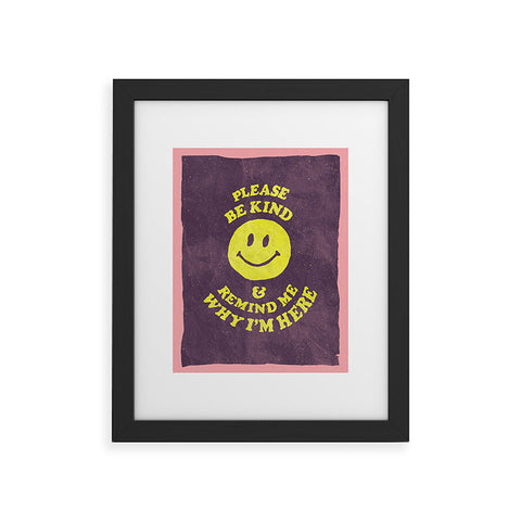 Nick Nelson Remind Me Framed Art Print