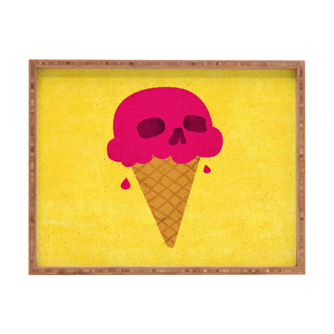 Nick Nelson Skull Scoop Rectangular Tray