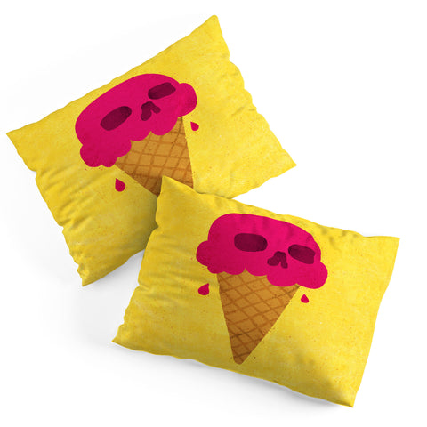 Nick Nelson Skull Scoop Pillow Shams