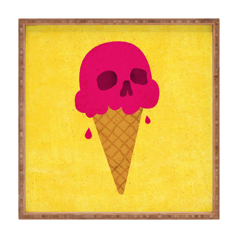 Nick Nelson Skull Scoop Square Tray