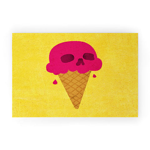 Nick Nelson Skull Scoop Welcome Mat