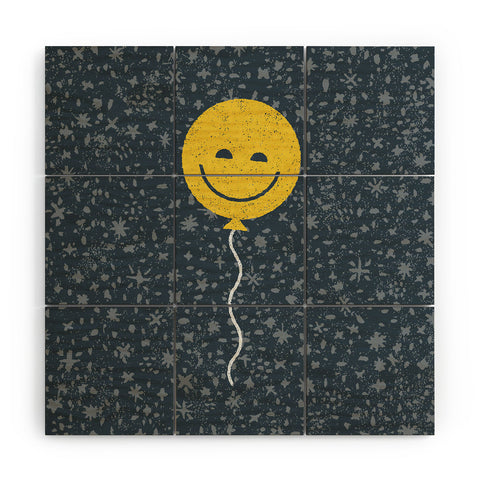 Nick Nelson Spaced Out Wood Wall Mural