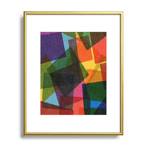 Nick Nelson Square Miles Metal Framed Art Print