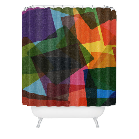 Nick Nelson Square Miles Shower Curtain