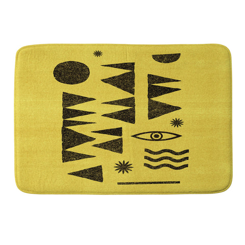 Nick Nelson Tangential Memory Foam Bath Mat