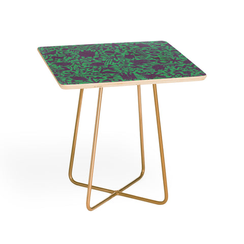 Nick Nelson Turquoise Synapses Side Table