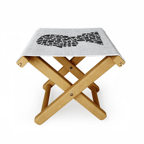 Nick Nelson Untitled Silhouette 1 Folding Stool