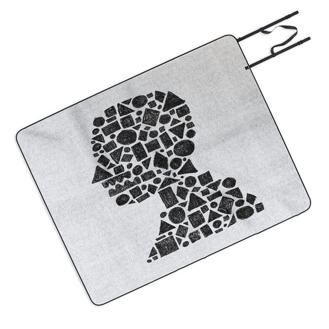 Nick Nelson Untitled Silhouette 1 Picnic Blanket