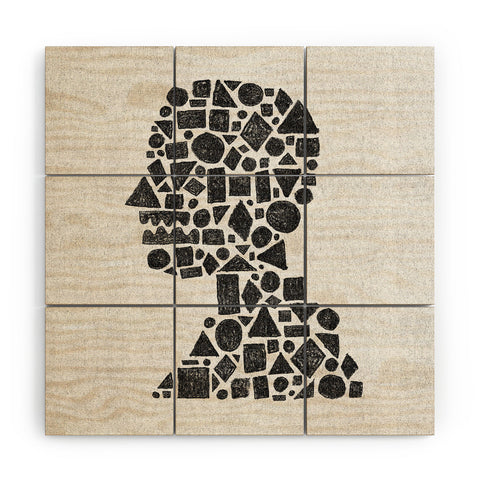 Nick Nelson Untitled Silhouette 1 Wood Wall Mural