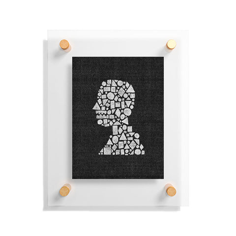 Nick Nelson Untitled Silhouette Reverse Floating Acrylic Print