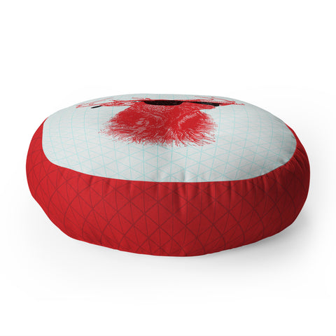 Nick Nelson Young Buck Floor Pillow Round