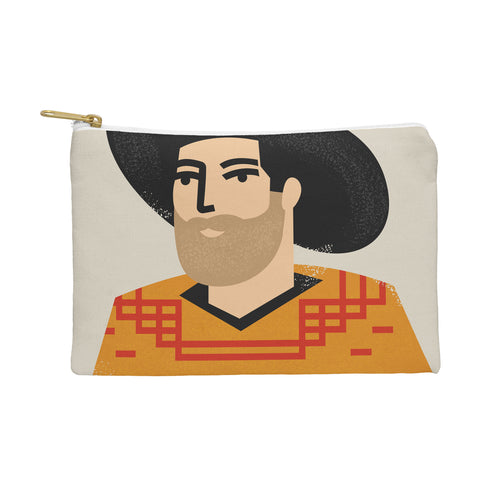 Nick Quintero Abstract Cowboy Pouch