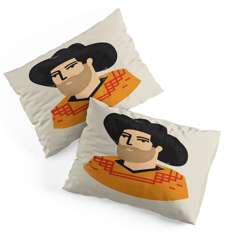 Nick Quintero Abstract Cowboy Pillow Shams