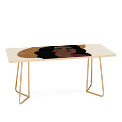 Nick Quintero Abstract Cowgirl 3 Coffee Table