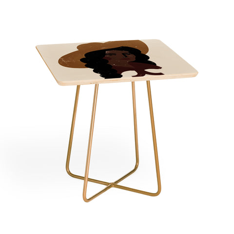 Nick Quintero Abstract Cowgirl 3 Side Table