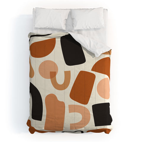 Nick Quintero Abstract Desert Shapes Comforter
