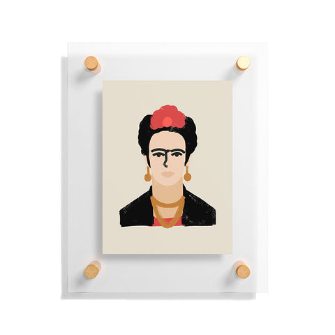 Nick Quintero Abstract Frida Floating Acrylic Print