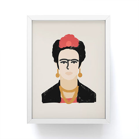 Nick Quintero Abstract Frida Framed Mini Art Print