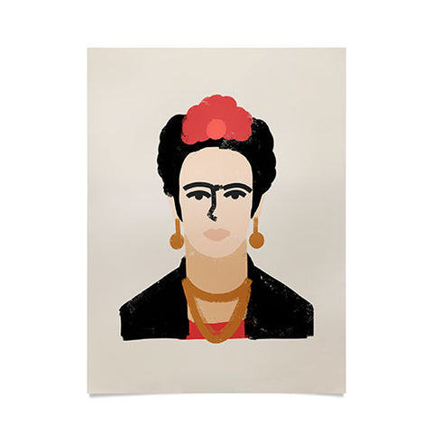 Nick Quintero Abstract Frida Poster