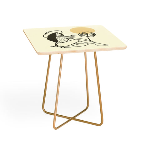Nick Quintero Cowgirl Palm Side Table