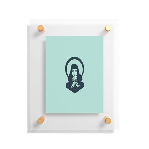 Nick Quintero Cowgirl Portrait Floating Acrylic Print