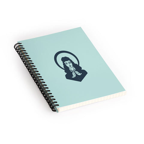 Nick Quintero Cowgirl Portrait Spiral Notebook
