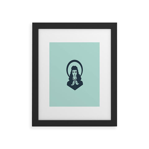 Nick Quintero Cowgirl Portrait Framed Art Print