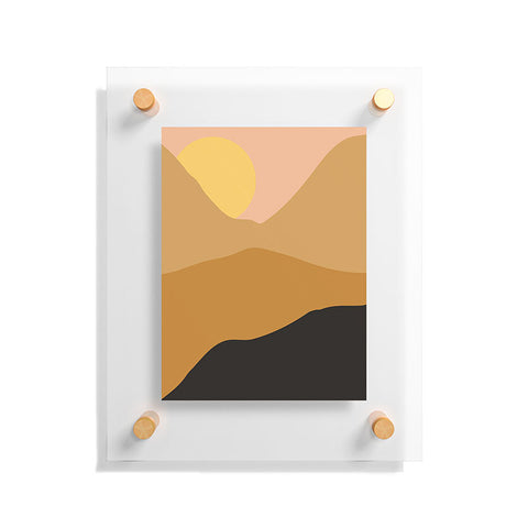 Nick Quintero Desert Depth Floating Acrylic Print