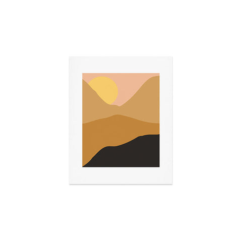 Nick Quintero Desert Depth Art Print