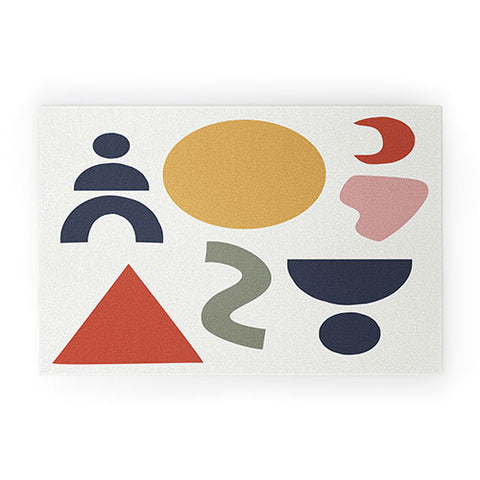 Nick Quintero Desert Map Welcome Mat