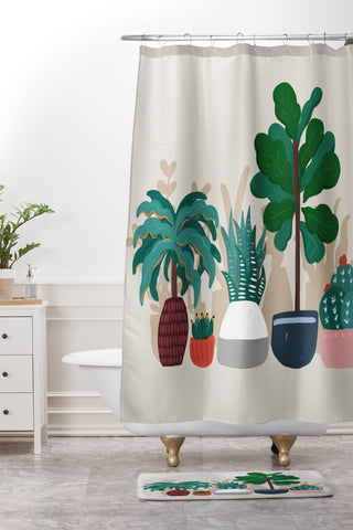 Nick Quintero Earth Day Shower Curtain And Mat