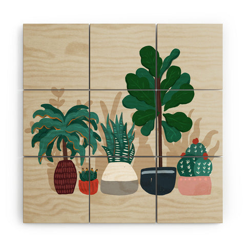 Nick Quintero Earth Day Wood Wall Mural