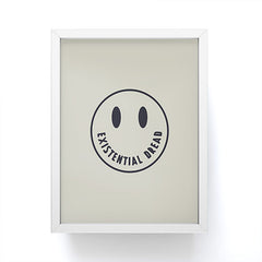 Nick Quintero Existential Dread Framed Mini Art Print