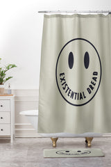 Nick Quintero Existential Dread Shower Curtain And Mat