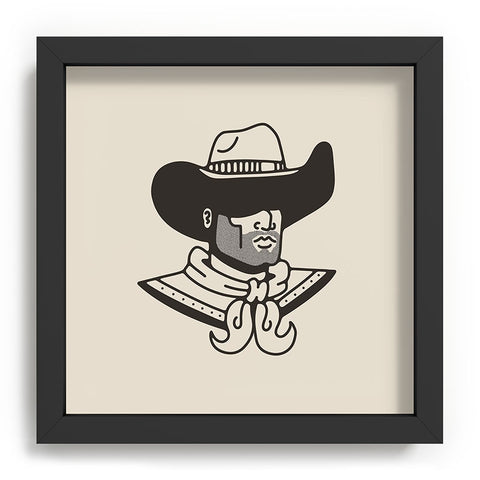 Nick Quintero Faceless Cowboy Recessed Framing Square