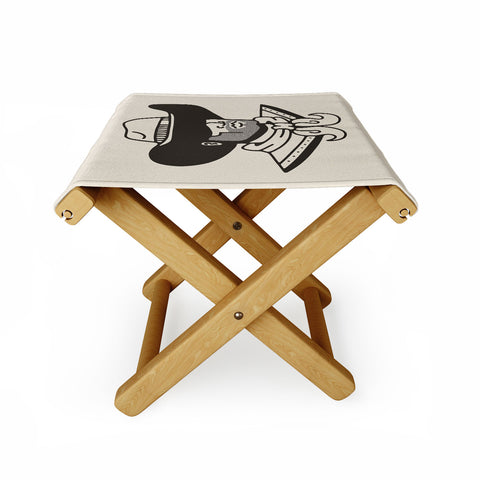 Nick Quintero Faceless Cowboy Folding Stool