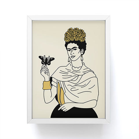 Nick Quintero Frida 1 Framed Mini Art Print