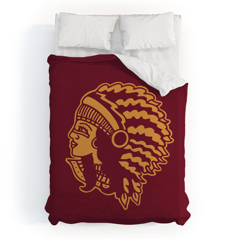 Nick Quintero Headdress Duvet Cover